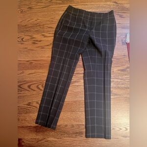 Black and white windowpane professional attire - pants